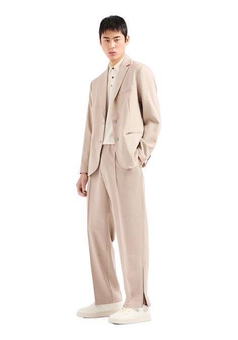 Polo in maglia punto fantasia EMPORIO ARMANI | Maglie | 3D1MXM 1MPGZF110